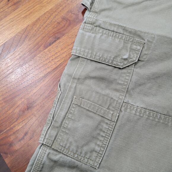Wrangler Riggs Workwear Ripstop Cargo Pockets Hammer Loop Reinforced Knees 44x32 - Picture 3 of 9